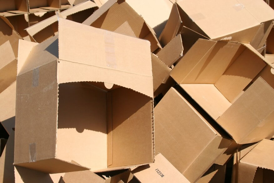 Cardboard and Packaging Removal
